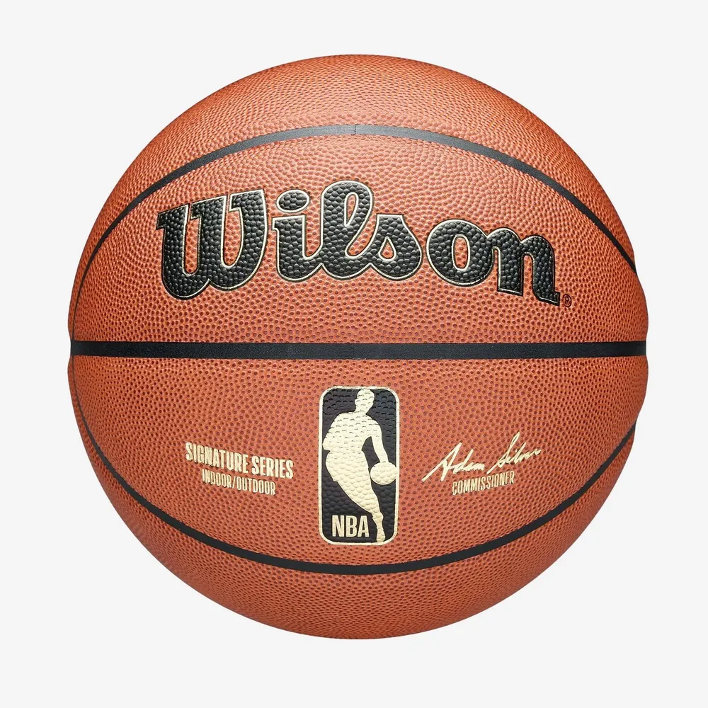 Мяч баскетбольный Wilson NBA Signature Series, размер 7