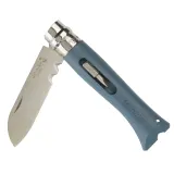 Нож многофункциональный Opinel №9, нержавеющая сталь, с отвёрткой и стриппером — фото 3