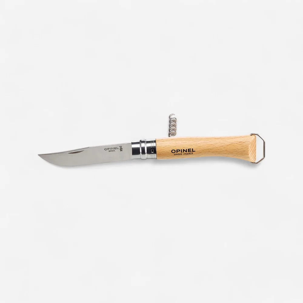 Складной нож Opinel outdoor 10 см №10 со штопором
