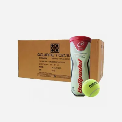 Мячи для падела Bullpadel Premium Pro, коробка из 24 банок по 3 мяча