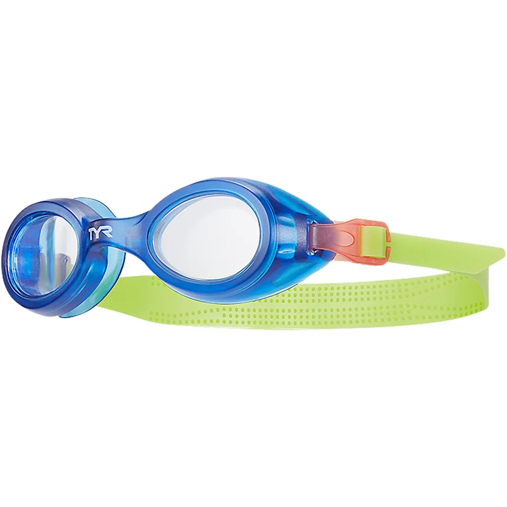 Очки для плавания детские TYR Aqua Blaze, синие