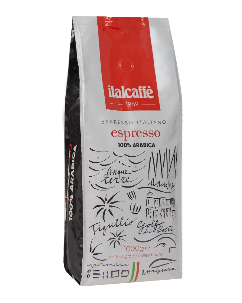 Italcaffe Espresso 100% Арабика 1 кг