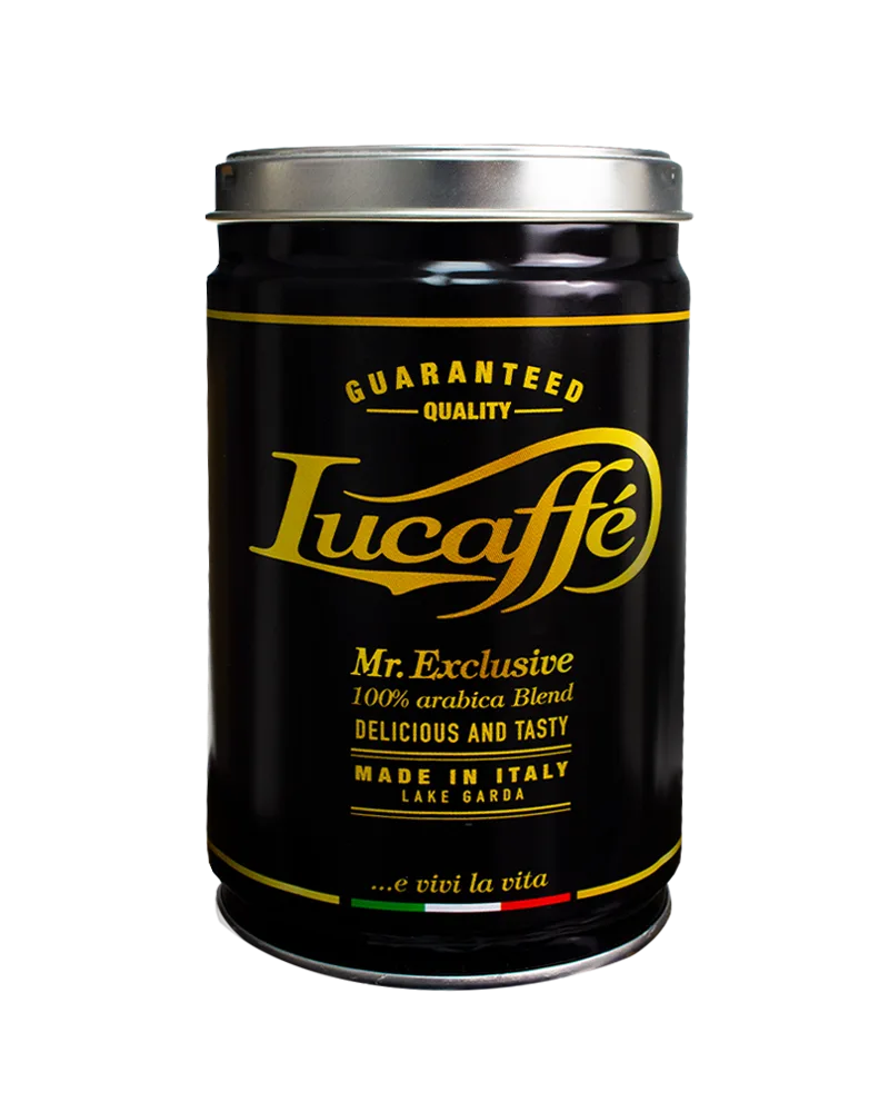 Lucaffe Mr. Exclusive 0,25 кг зерно Жестянка