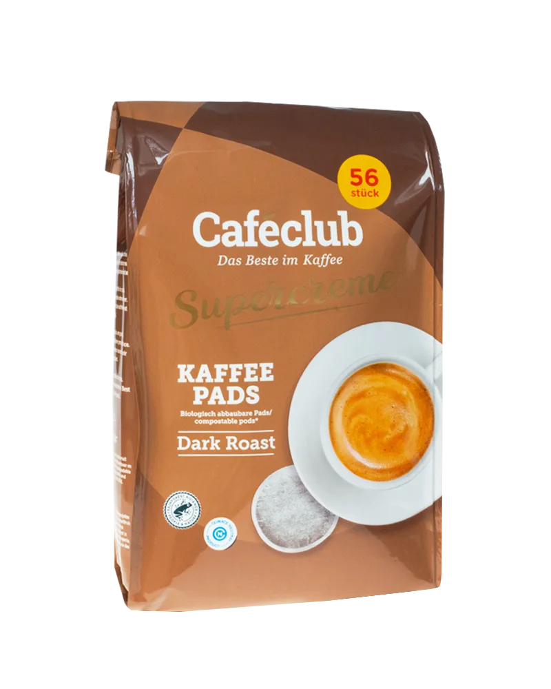 Cafeclub Темное жаркое Senseo Pads 56 шт.