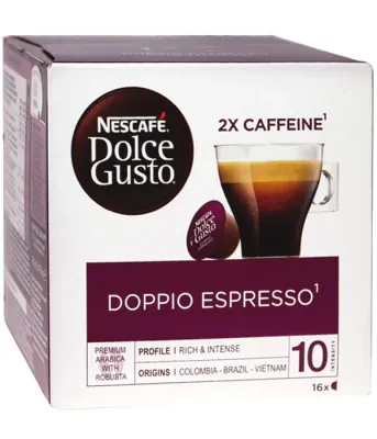 Nescafe Dolce Gusto Doppio Espresso 16 шт.