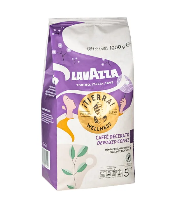 Lavazza Tierra Wellness Caffe Crema 1 кг