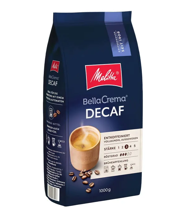 Melitta BellaCrema Decaf 1 кг