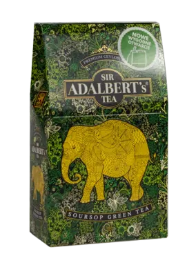 Sir Adalbert's Tea Зеленый чай с сурсопом от Sir Adalbert's 100 г
