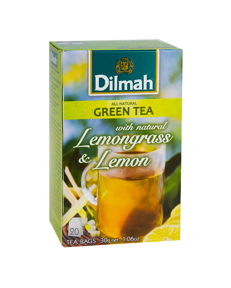 Dilmah Green Tea Lemongrass & Lemon 20 пакетиков