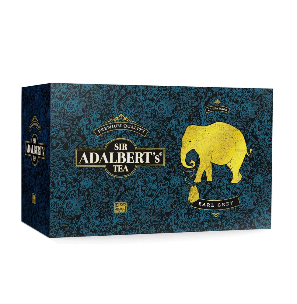 Sir Adalbert's Tea Сэр Адальберт'с Эрл Грей 25 пакетиков
