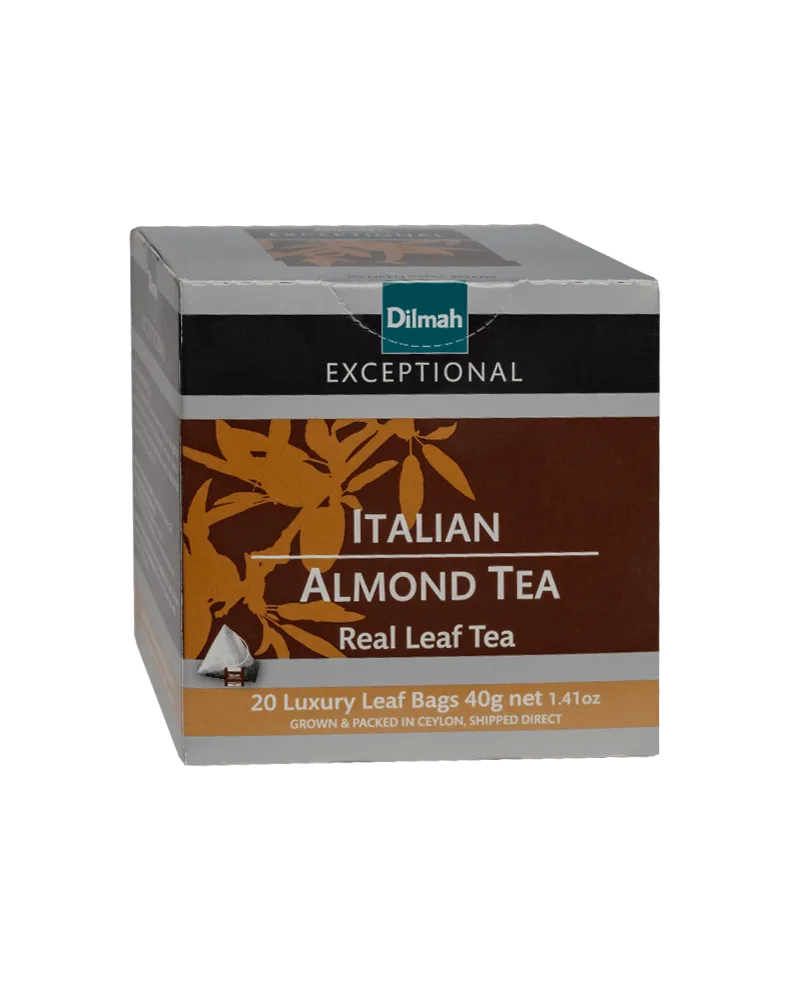 Dilmah Exceptional Italian Almond Tea 20 пирамидок
