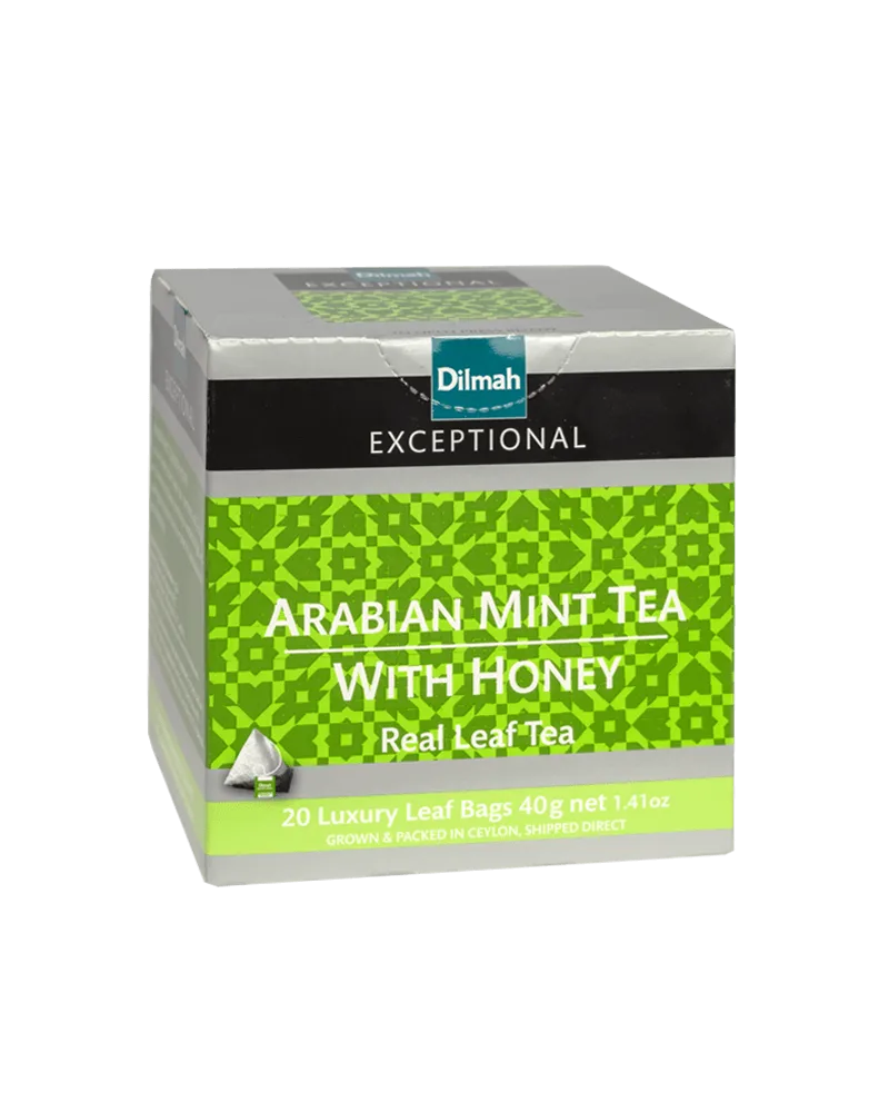 Dilmah Exceptional Arabian Mint with Honey 20 пирамидок