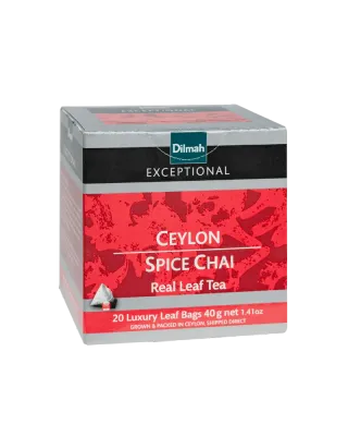 Dilmah Exceptional Ceylon Spice Chai 20 пирамидок