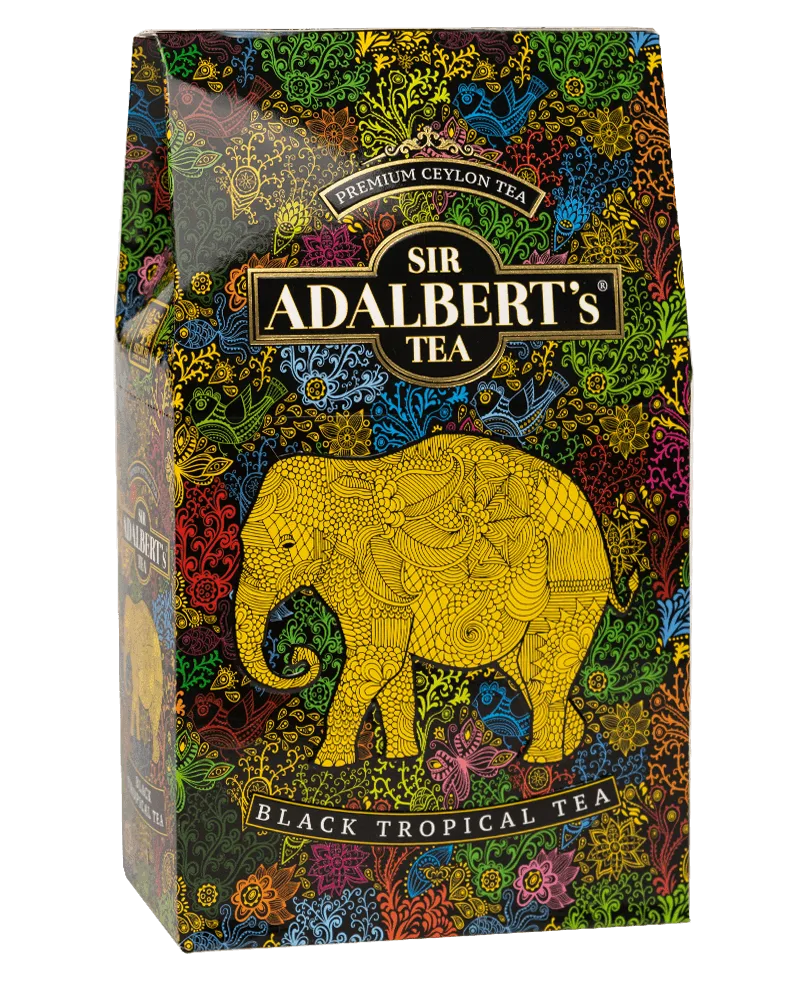 Sir Adalbert's Tea Черный тропический чай сэра Адальберта 100 г