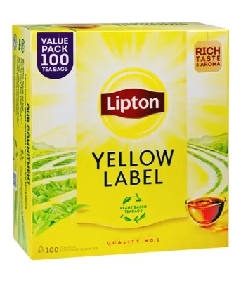 Lipton Yellow Label 100 пакетиков