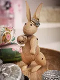 Kay Bojesen Статуэтка кролика Rabbit из необработанного дуба ручной работы — фото 3