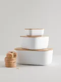 Хлебница RIG-TIG by stelton Box-It из меламина, белая — фото 7