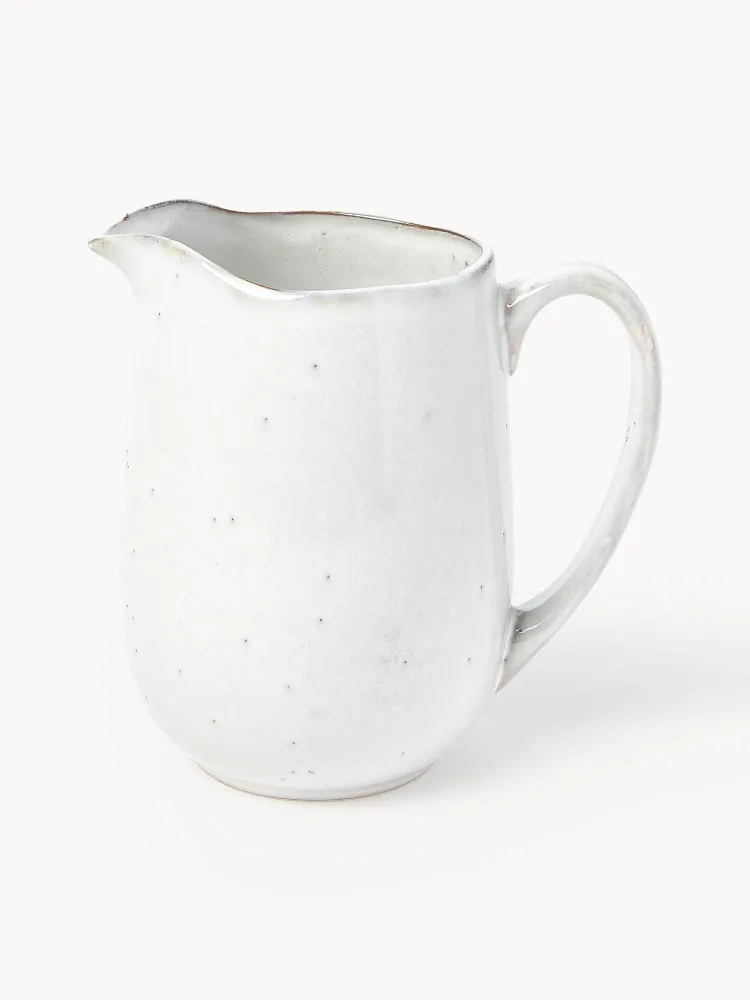 Молочник Broste Copenhagen Nordic Sand из керамики, 1 л