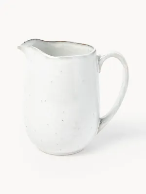 Молочник Broste Copenhagen Nordic Sand из керамики, 1 л