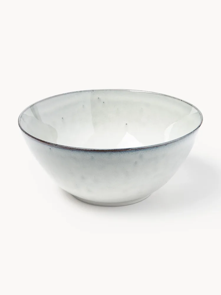 Broste Copenhagen Миска для сервировки Nordic Sand ручной работы, круглая, 25 см