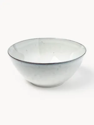 Broste Copenhagen Миска для сервировки Nordic Sand ручной работы, круглая, 25 см