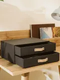 Bigso Box of Sweden Органайзер настольный Birger II с двумя ящиками, 33 x 25 см, арт. G25543 — фото 5