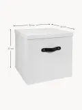 Bigso Box of Sweden Коробка для хранения Texas, Ш 32 × В 32 см, Белый — фото 2