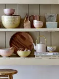 Bloomingville Маслёнка Patrizia ручной росписи, кремово-белая с узором — фото 5
