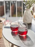 Broste Copenhagen Стакан Bubble из выдувного стекла с пузырьками воздуха — фото 3