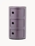 Kartell Приставной столик Componibili, 3 модуля, высота 59 см, Ø 32 × В 59 см, Лиловый — фото 1