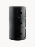 Kartell Приставной столик Componibili, 3 модуля, высота 59 см, Ø 32 × В 59 см, Чёрный — фото 3