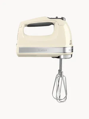 Миксер ручной KitchenAid Digital с цифровым дисплеем, 85 Вт, 6 предметов в наборе, кремово-белый