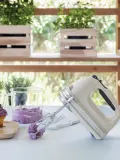 Миксер ручной KitchenAid Digital с цифровым дисплеем, 85 Вт, 6 предметов в наборе, кремово-белый — фото 8