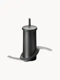 Измельчитель кухонный электрический KitchenAid Mini с чашей 830 мл и стальным ножом, чёрный глянцевый — фото 3