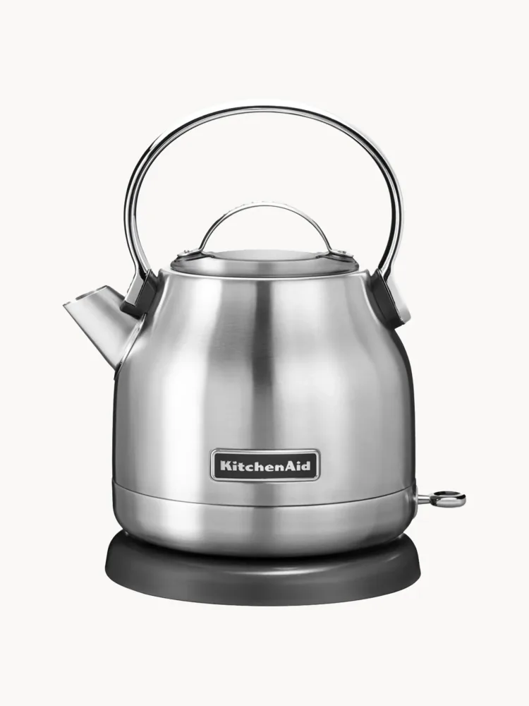 KitchenAid Чайник электрический Classic из нержавеющей стали, 1,25 л, беспроводной, серебристый
