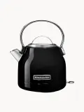 KitchenAid Чайник электрический Classic из нержавеющей стали, 1,25 л, беспроводной, чёрный глянцевый — фото 1