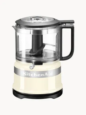 Измельчитель электрический KitchenAid Mini с чашей 830 мл, две скорости и импульсный режим, кремово-белый