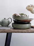 Bloomingville Миска для сервировки Pixie ручной работы, круглая, 28 см — фото 8