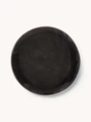 Broste Copenhagen Набор тарелок для завтрака Nordic Coal ручной работы, 4 предмета
