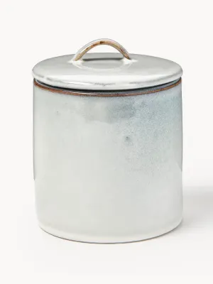 Broste Copenhagen Банка для хранения Nordic Sand из каменной керамики, 1 л