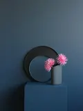 Cooee Design Поднос декоративный круглый Circle, диаметр 40 см, Ø 40 × В 2 см, Чёрный — фото 5