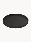 Cooee Design Поднос декоративный круглый Circle, диаметр 40 см, Ø 40 × В 2 см, Чёрный — фото 7