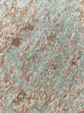 Westwing Collection Ковер Rimini из шенилла ручного ткачества с винтажным узором, 80х150 см, бирюзово-зелёный с бежевым — фото 4