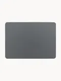 ASA SELECTION Комплект салфеток под приборы из экокожи Pik, 2 шт, 46x33 см, тёмно-серый матовый — фото 1