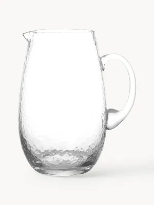 Кувшин Broste Copenhagen Hammered из выдувного стекла, 2 л