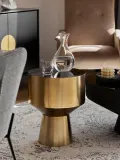 Broste Copenhagen Стакан для воды Hammered из выдувного стекла, 150 мл, прозрачный, Ø 9 × В 10 см, 250 мл, Прозрачный — фото 4