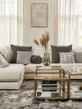Westwing Collection Подушка декоративная Twist, Ш 27 × Д 27 см, Тёмный серый — фото 8