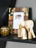 Kay Bojesen Фигурка декоративная слона Elephant из дуба ручной работы — фото 7