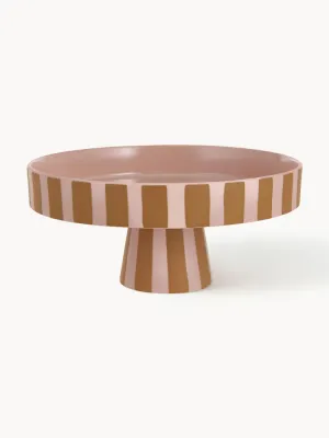 Блюдо для подачи Toppu Oyoy Living Design, розовое с терракотовым, 20 см