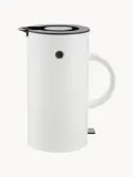 Stelton Чайник электрический EM77 с эмалевым покрытием, 1,5 л, высота 25 см, белый с чёрным — фото 1